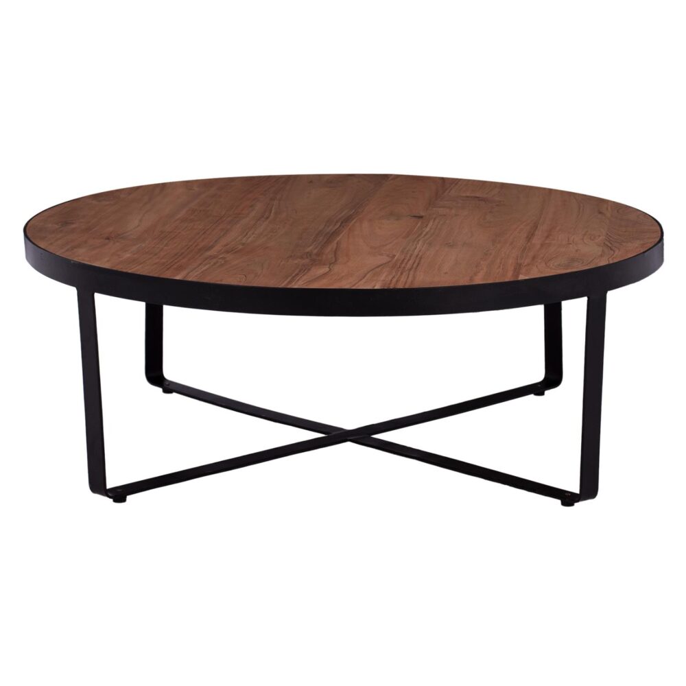 Τραπεζάκι σαλονιού ATHARVA απο Μασίφ Ξύλο Ακακίας Φ100x36Υεκ. Τραπεζάκι σαλονιού ATHARVA απο Μασίφ Ξύλο Ακακίας Φ100x36Υεκ.