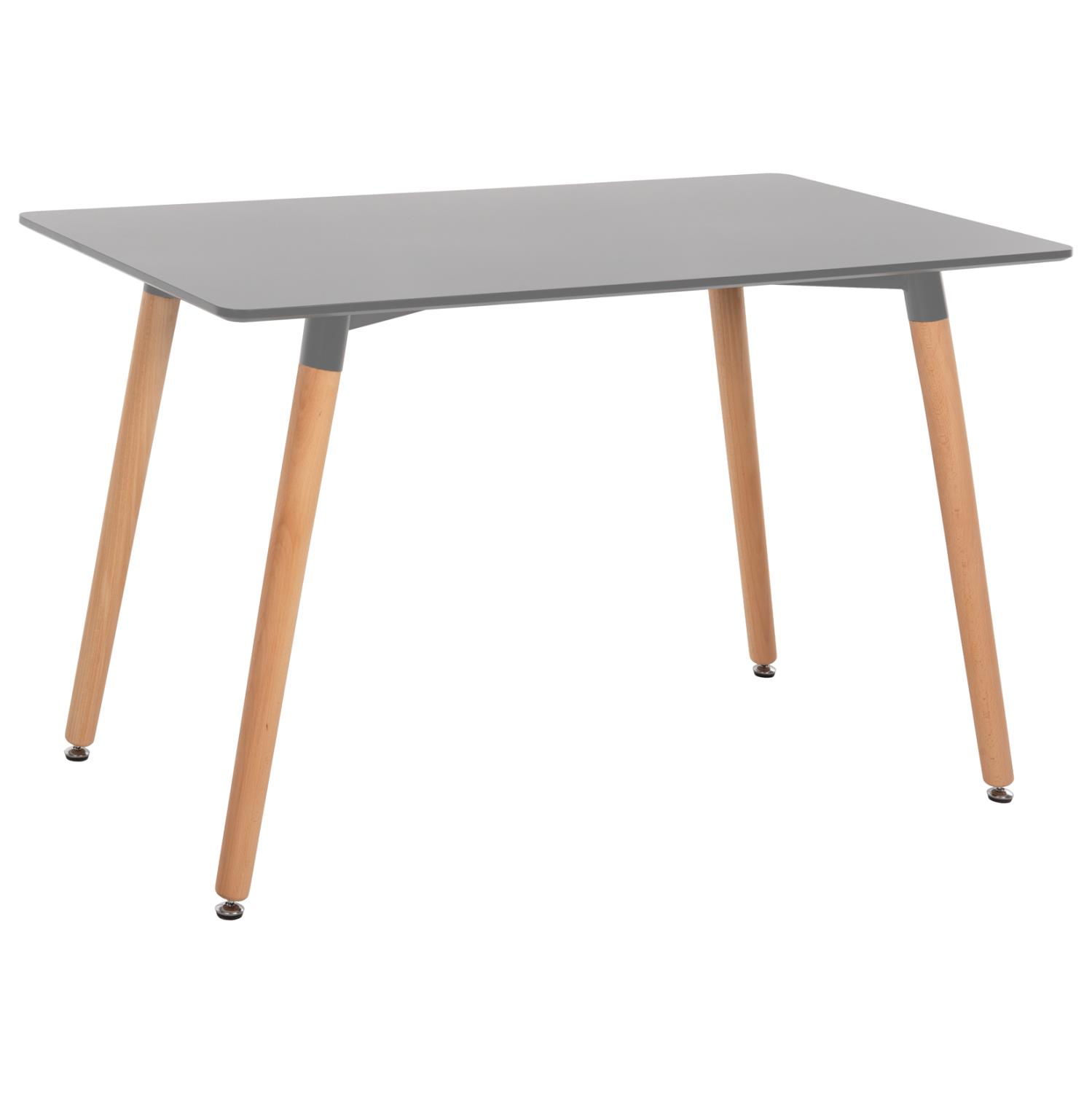 ΤΡΑΠΕΖΙ MINIMAL  ΜΑΥΡΟ MDF-ΠΟΔΙΑ ΟΞΙΑ ΣΕ ΦΥΣΙΚΟ ΧΡΩΜΑ- 120Χ60X74Υεκ.