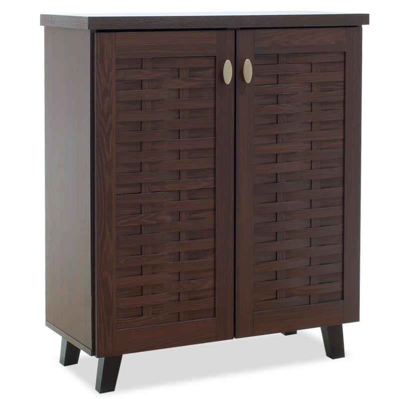 Παπουτσοθήκη-ντουλάπι MANTAM 12 ζεύγων χρώμα καρυδί 78x40x92εκ Παπουτσοθήκη-ντουλάπι MANTAM 12 ζεύγων χρώμα καρυδί 78x40x92εκ