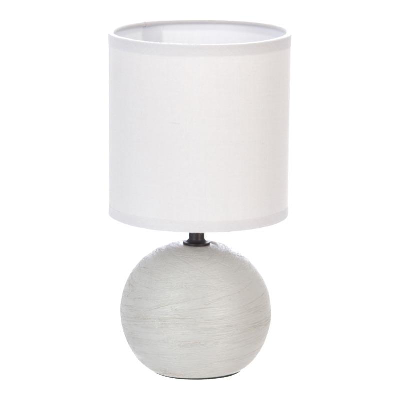 Επιτραπέζιο φωτιστικό PWL-1210 Ε14 60W κεραμικό γκρι Φ13x25εκ Επιτραπέζιο φωτιστικό PWL-1210 Ε14 60W κεραμικό γκρι Φ13x25εκ