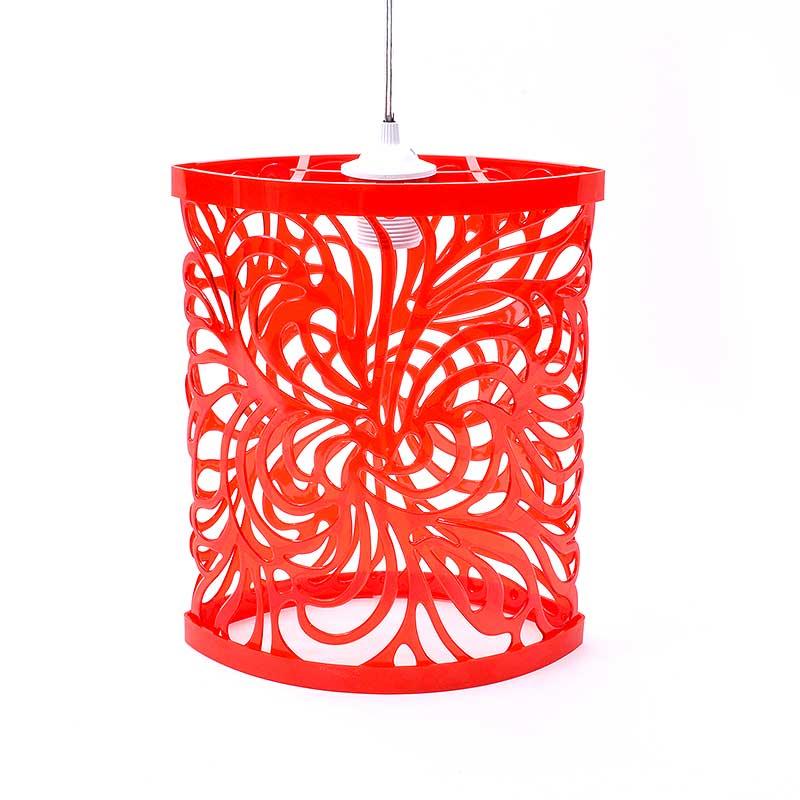 Φωτιστικό Dekolight Elips Κόκκινο 33x53x64 εκ.