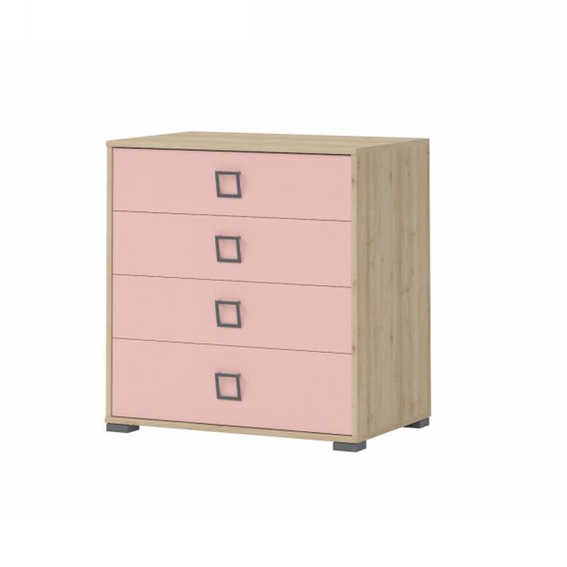 Συρταριέρα F4 Fylliana Beech-Jasmine 84x56x89 εκ. Συρταριέρα F4 Fylliana Beech-Jasmine 84x56x89 εκ.