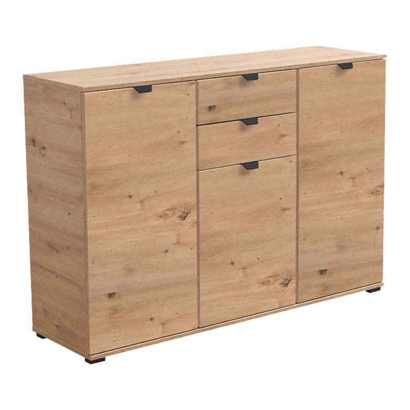 Κομότα - Μπουφές Duero 3K2F Artisan Oak 135x40x95 εκ. Κομότα - Μπουφές Duero 3K2F Artisan Oak 135x40x95 εκ.