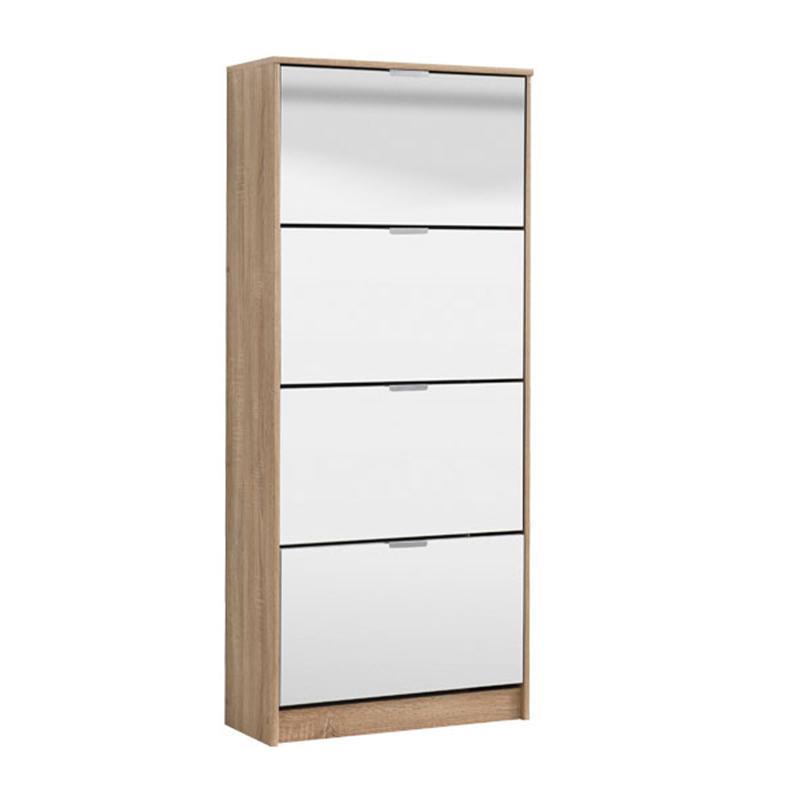 Παπουτσοθήκη Hugo 24 με Καθρέπτη Sonoma 67x28x155 εκ. Παπουτσοθήκη Hugo 24 με Καθρέπτη Sonoma 67x28x155 εκ.