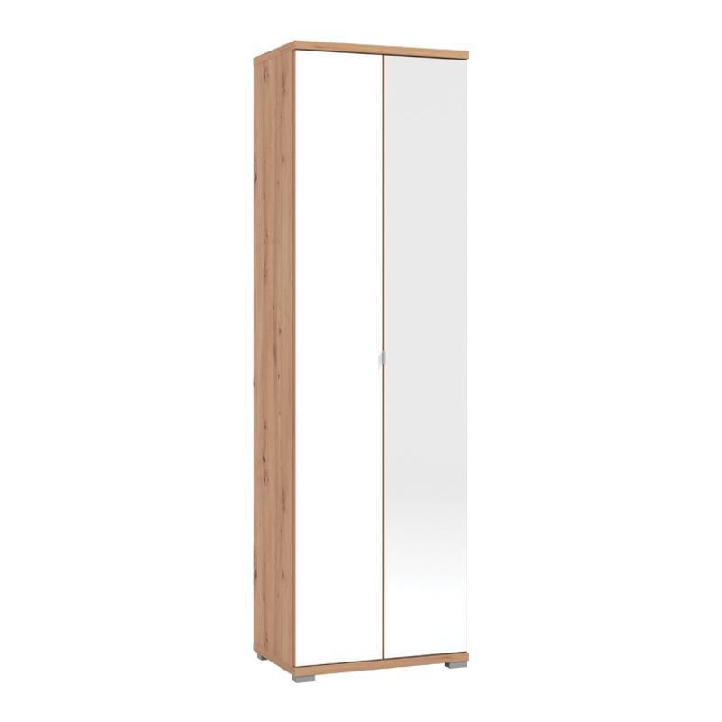 Έπιπλο Εισόδου με Καθρέφτη Tenerife P2 OG Artisan Oak - Λευκό Βαμμένο Γυαλί 58x40x193 εκ. Έπιπλο Εισόδου με Καθρέφτη Tenerife P2 OG Artisan Oak - Λευκό Βαμμένο Γυαλί 58x40x193 εκ.