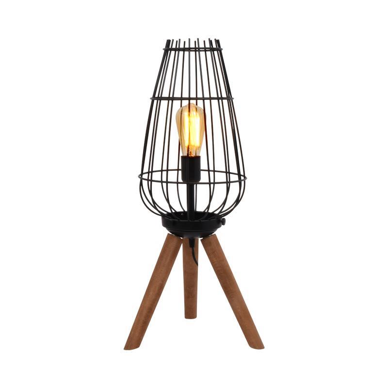 Επιτραπέζιο Φωτιστικό Cresset Fylliana Μαύρο 30x30x65 εκ.