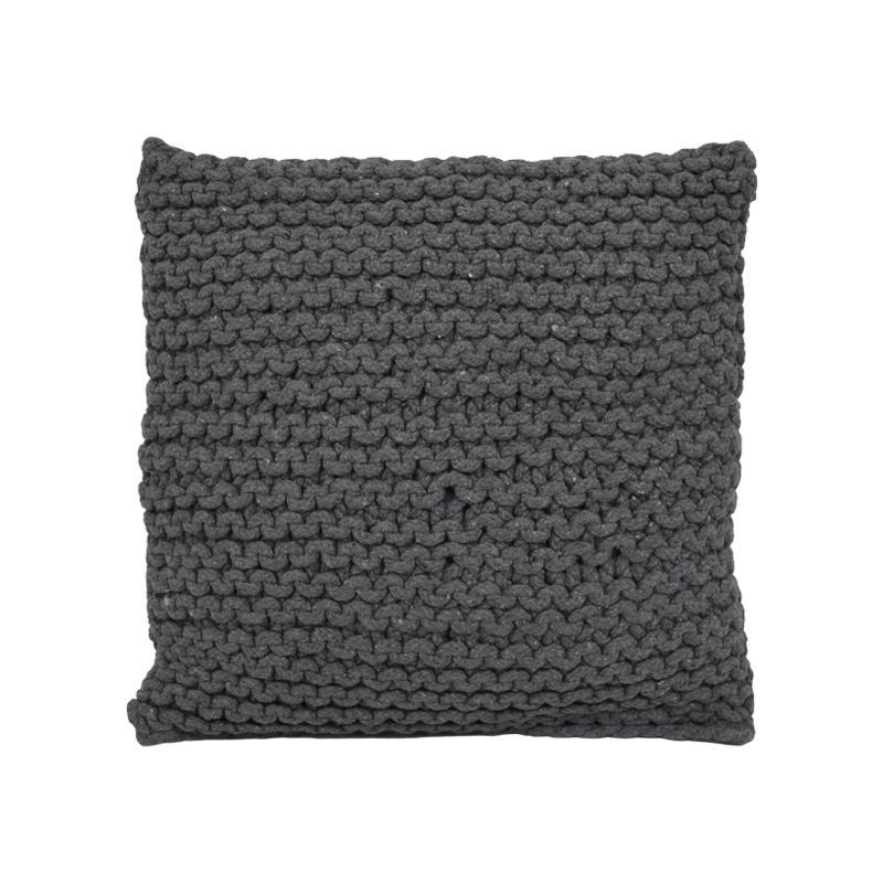 Διακοσμητικό Μαξιλάρι Dori FL114 Fylliana Σκούρο Γκρί χρώμα 45x45x10εκ.