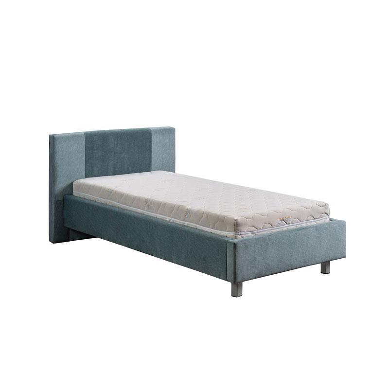 Επενδυμένο Κρεβάτι Aosta 120 Μέντα 120x200 εκ.