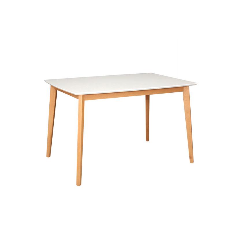 Τραπέζι Τραπεζαρίας ΜΑΧ S Fylliana Λευκό 120x80x75 εκ.