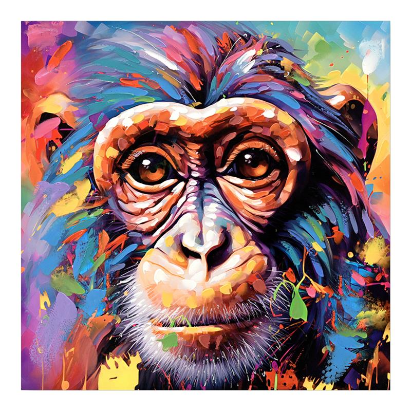 Πίνακας σε καμβά Bano Inart 80x3x80εκ Πίνακας σε καμβά Bano Inart 80x3x80εκ