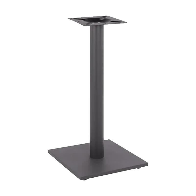 Βάση τραπεζιού Batan μεταλλική σε μαύρη απόχρωση 40x40x94εκ