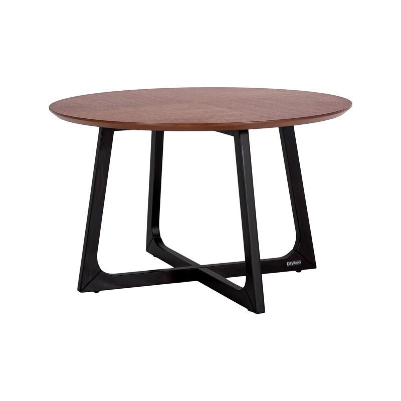 Τραπεζάκι Σαλονιού Ξύλινο Elitte Fylliana Καφέ 90x54 εκ.