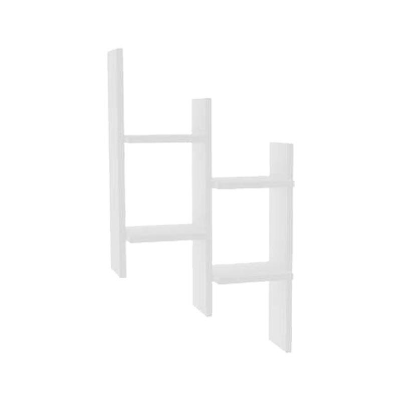 Ραφιέρα τοίχου Tabal σε λευκή απόχρωση 49,4x14,5x85 εκ.