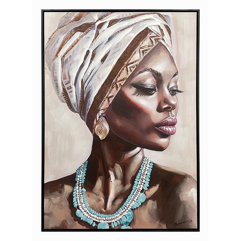 Πίνακας σε Καμβά Zaira Inart 70x3.5x100εκ.