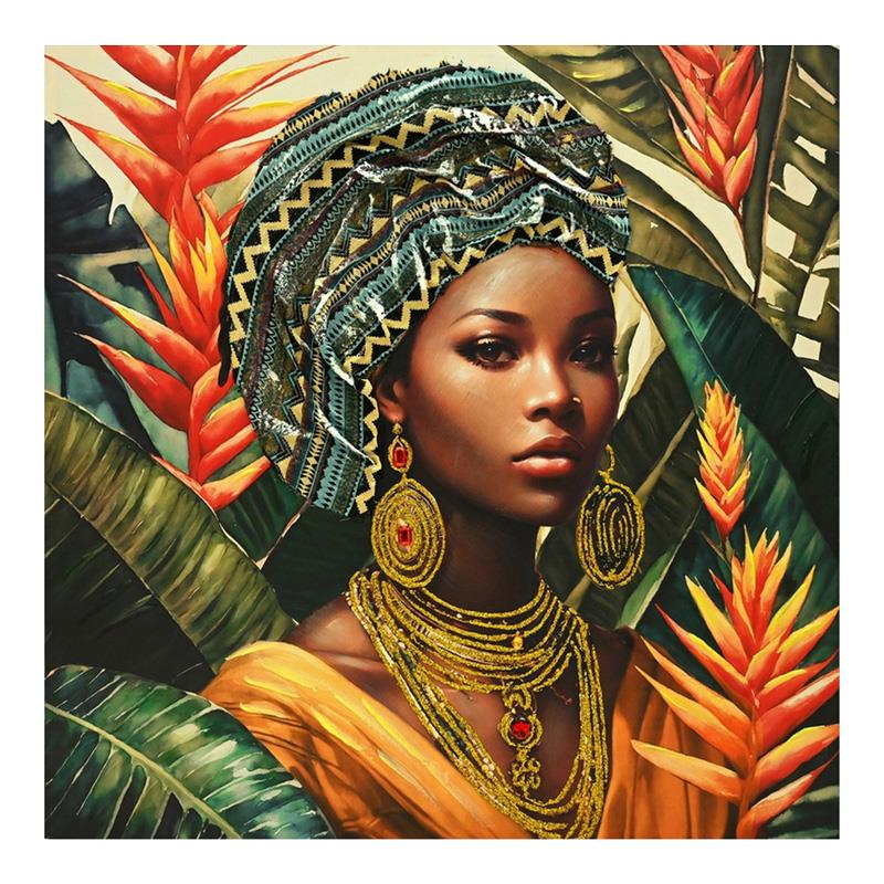 Πίνακας σε Καμβά Gangalo Inart 100x3x100εκ. Πίνακας σε Καμβά Gangalo Inart 100x3x100εκ.