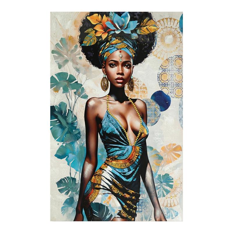 Πίνακας σε Καμβά Georgina Inart 80x3x120εκ. Πίνακας σε Καμβά Georgina Inart 80x3x120εκ.