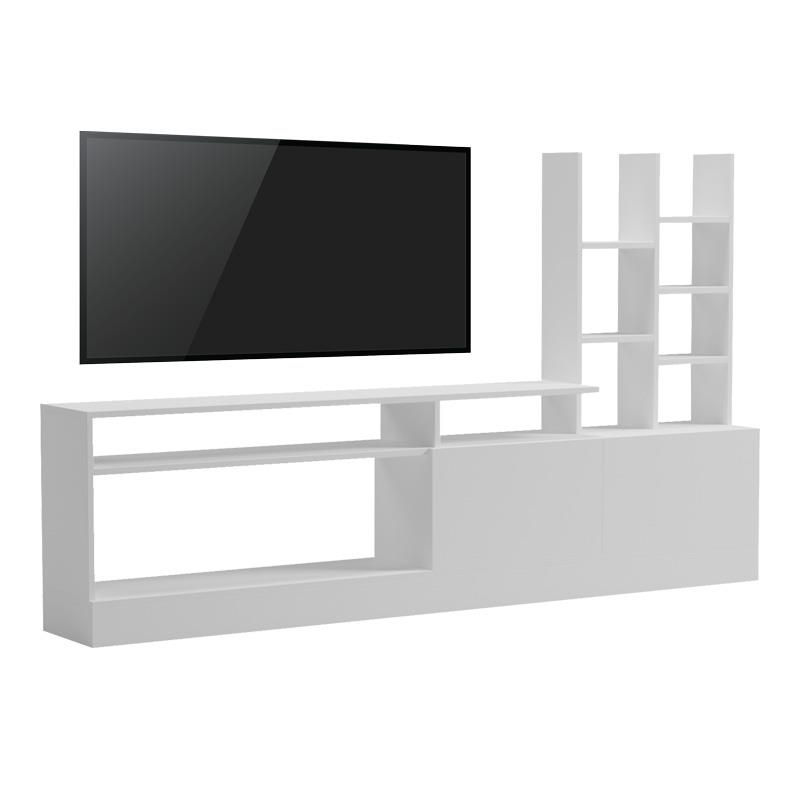 Σύνθετο σαλονιού Seruno σε λευκή απόχρωση 170x25x100εκ. Σύνθετο σαλονιού Seruno σε λευκή απόχρωση 170x25x100εκ.