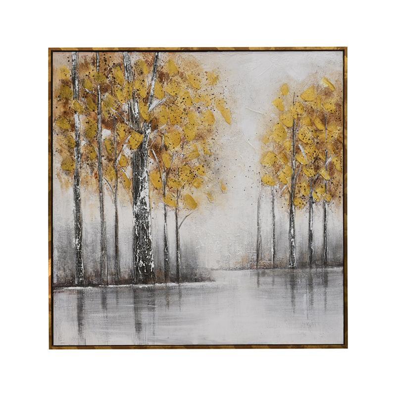 Πίνακας σε Καμβά FL818 Fylliana Φθινοπωρινά Δέντρα 100x100εκ.