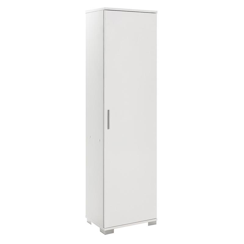 Ντουλάπι-στήλη Chad1 λευκό gloss 45x32x169εκ