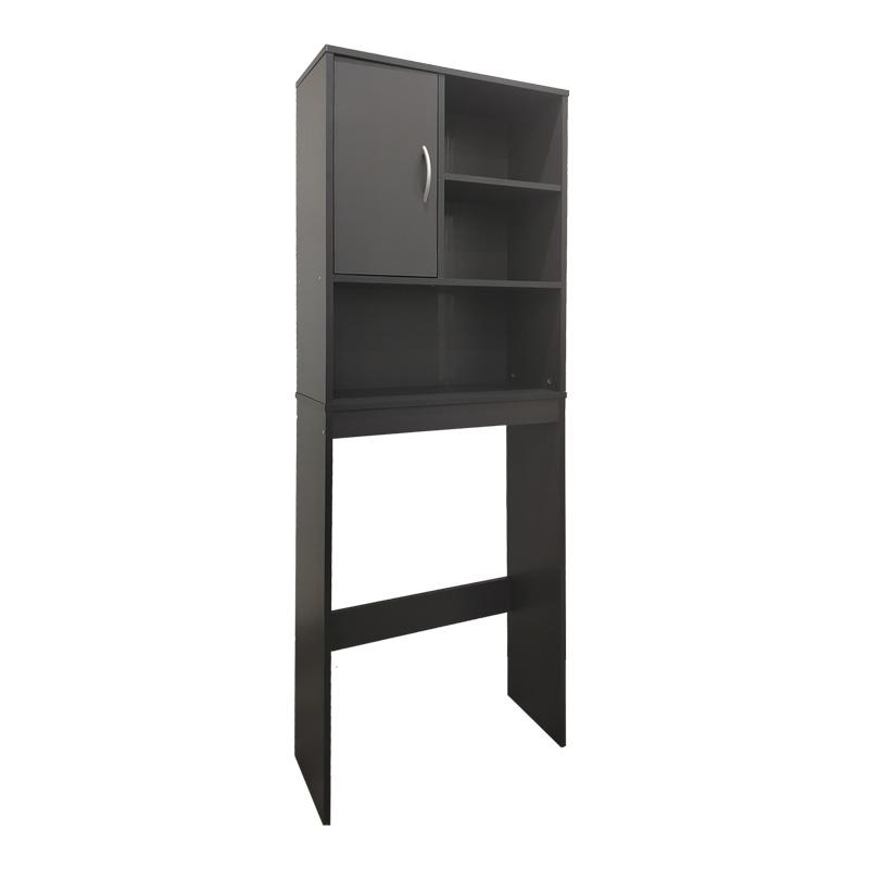 Έπιπλο πλυντηρίου Tazien σε ανθρακί απόχρωση 60x24x168.5εκ