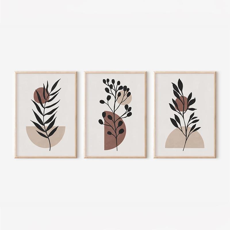 Πίνακας Stenfy τρίπτυχος με ψηφιακή εκτύπωση και πλαίσιο 33x1.5x48εκ