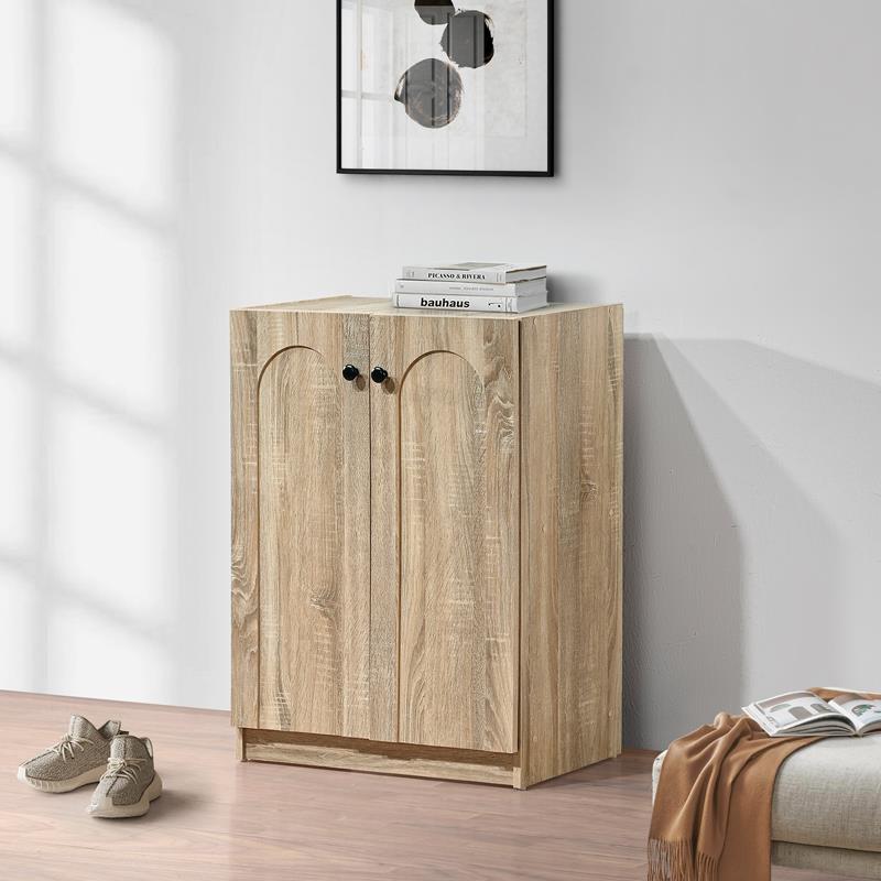 Παπουτσοθήκη-ντουλάπι Ambera σε sonoma απόχρωση 60x36.5x81.5εκ