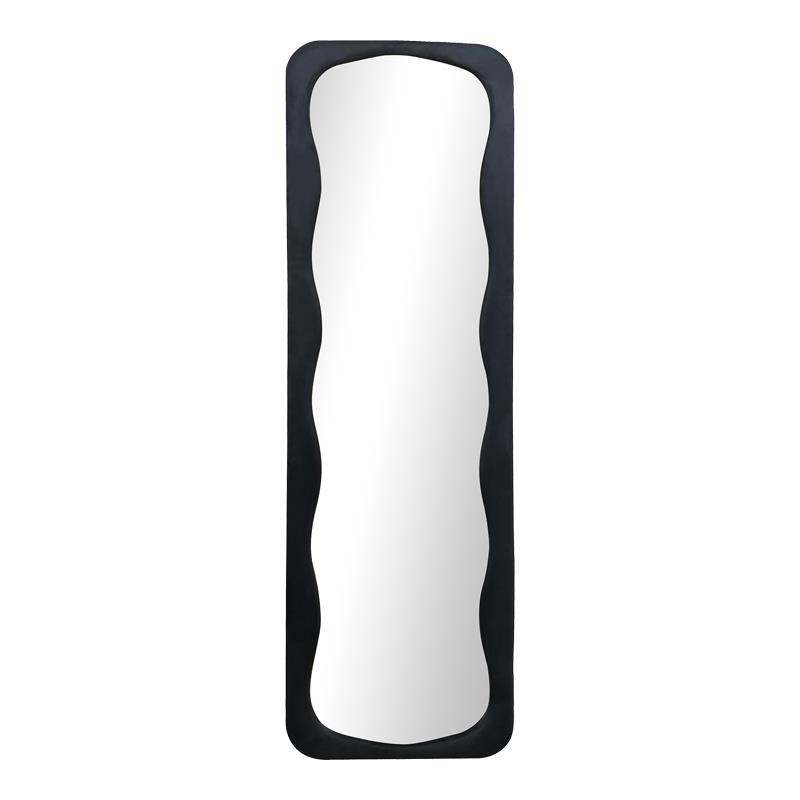 Καθρέπτης δαπέδου Lezour βελούδο σε μαύρη απόχρωση 50x5x170εκ Καθρέπτης δαπέδου Lezour βελούδο σε μαύρη απόχρωση 50x5x170εκ