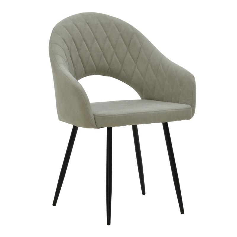 Καρέκλα - Πολυθρόνα Macie ύφασμα antique γκρι-μαύρο 58x50x85εκ Καρέκλα - Πολυθρόνα Macie ύφασμα antique γκρι-μαύρο 58x50x85εκ