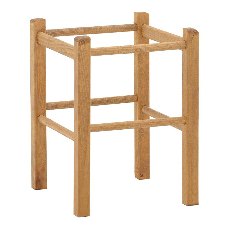 Σκαμπό καφενείου Oligor μασίφ ξύλο οξιάς λούστρο καρυδί 34x34x47εκ Σκαμπό καφενείου Oligor μασίφ ξύλο οξιάς λούστρο καρυδί 34x34x47εκ