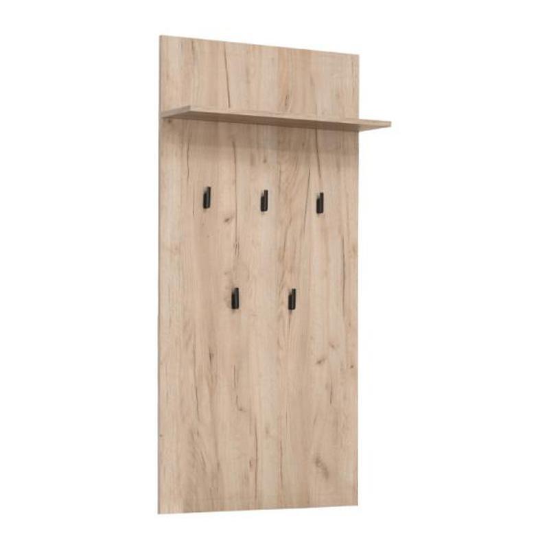 Έπιπλο Χολ - Κρεμάστρα Umbria CIV Γκρί Δρύς 69x17,5x137 εκ.