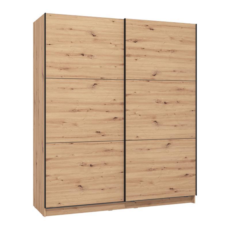 Ντουλάπα Sierra 180 Artisan Oak 180x62.5x210 εκ.