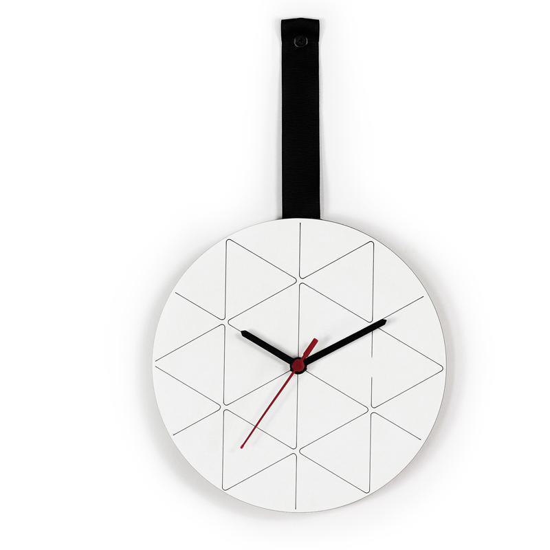 Ρολοϊ τοίχου Elmira Fylliana Μαύρο - Λευκό 23x2x23εκ. Ρολοϊ τοίχου Elmira Fylliana Μαύρο - Λευκό 23x2x23εκ.