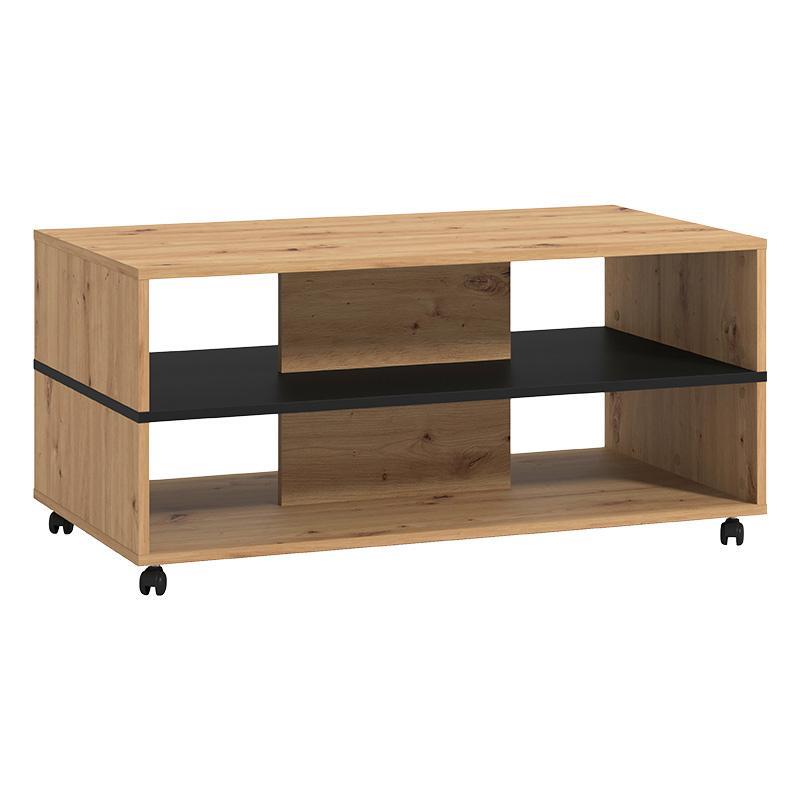 Τραπεζάκι Σαλονιού Savio Artisan - Μαύρο 101x55x48 εκ. Τραπεζάκι Σαλονιού Savio Artisan - Μαύρο 101x55x48 εκ.