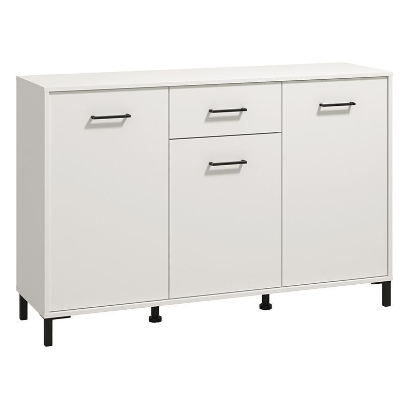 Κομότα - Μπουφές Vienne 3K1F Λευκό 138x40x90 εκ. Κομότα - Μπουφές Vienne 3K1F Λευκό 138x40x90 εκ.