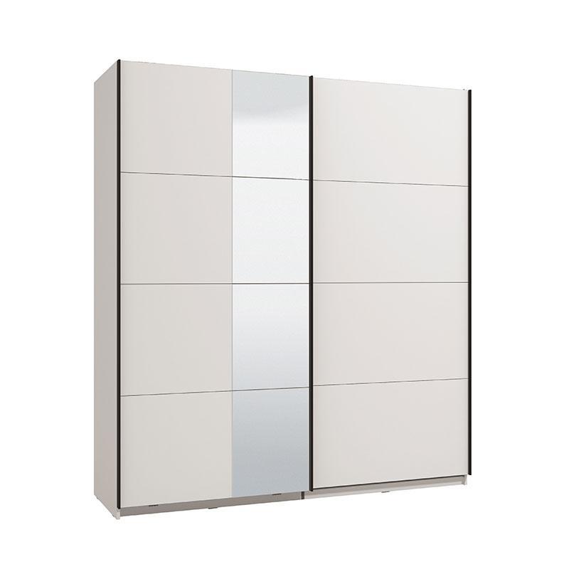 Ντουλάπα Gard 200 OG με Καθρέφτη Λευκό 195x61x218 εκ. Ντουλάπα Gard 200 OG με Καθρέφτη Λευκό 195x61x218 εκ.