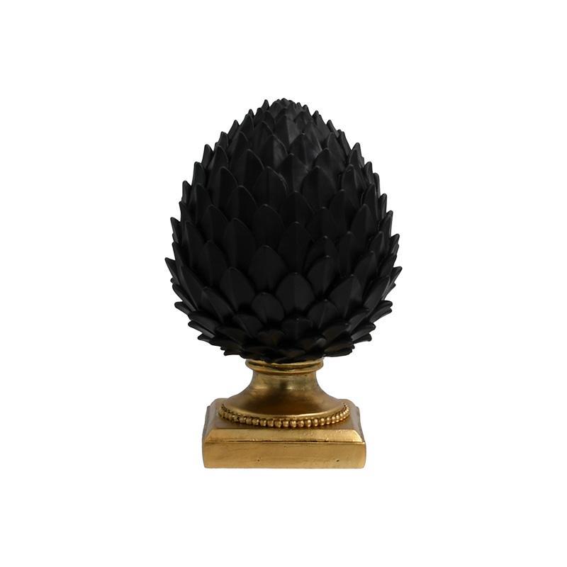 Επιτραπέζιο Διακοσμητικό "Ανανάς" FL528 Fylliana Polyresin Μαύρο-Χρυσό χρώμα 14x21εκ Επιτραπέζιο Διακοσμητικό "Ανανάς" FL528 Fylliana Polyresin Μαύρο-Χρυσό χρώμα 14x21εκ
