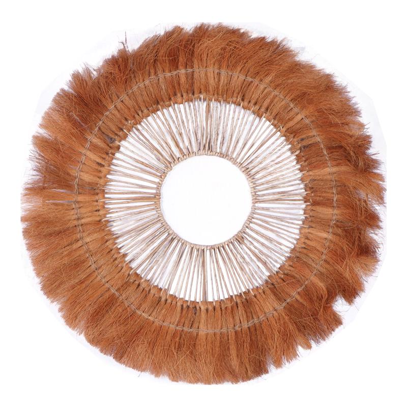 Διακοσμητικό τοίχου Ramine Inart μπανάνα ξύλο σε φυσική απόχρωση Φ70x10εκ Διακοσμητικό τοίχου Ramine Inart μπανάνα ξύλο σε φυσική απόχρωση Φ70x10εκ