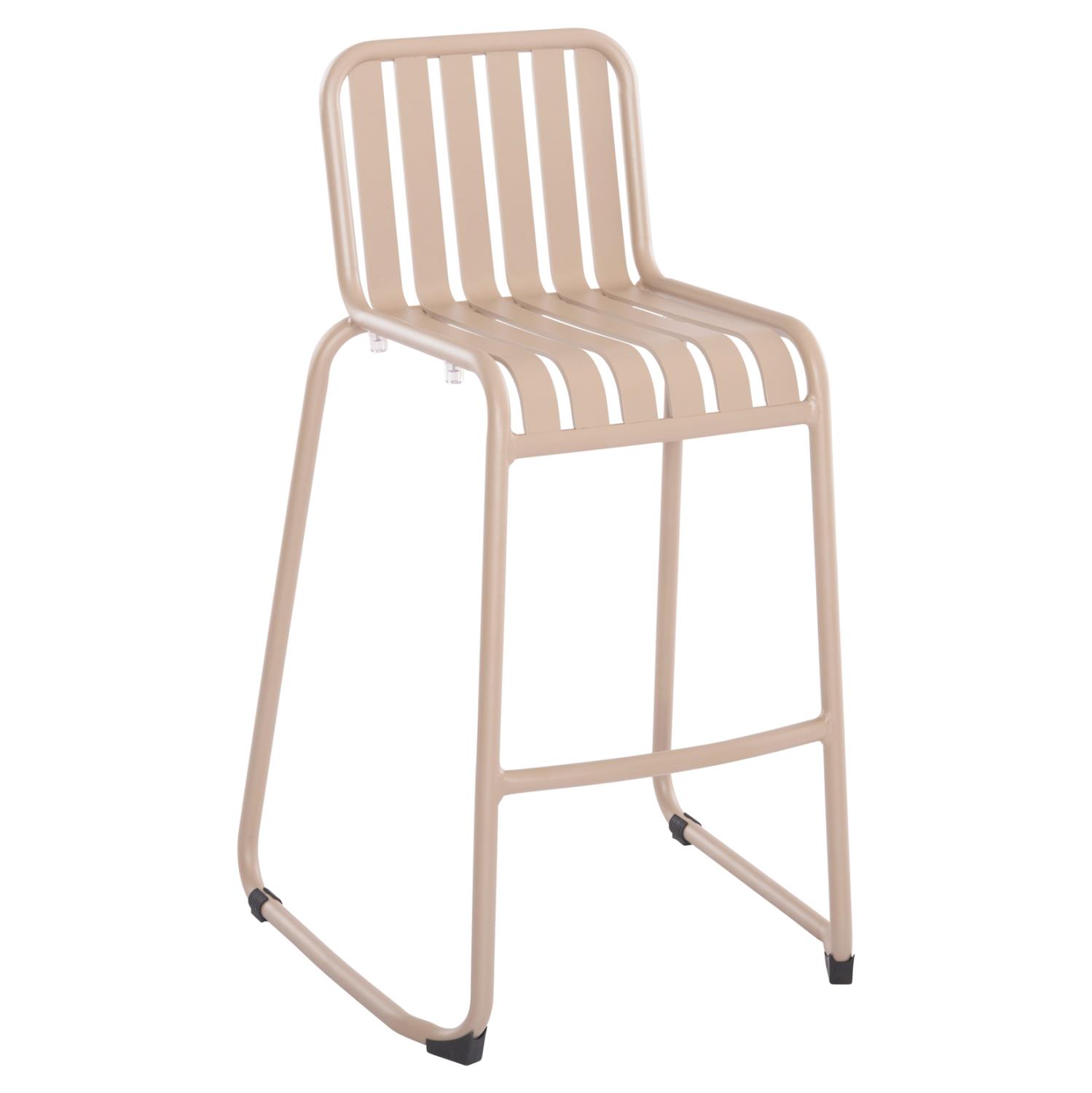 Σκαμπό Μπαρ RACHEL C6341.04 Σαμπανί Αλουμινίου 59,5x55x101Υεκ. Σκαμπό Μπαρ RACHEL C6341.04 Σαμπανί Αλουμινίου 59,5x55x101Υεκ.