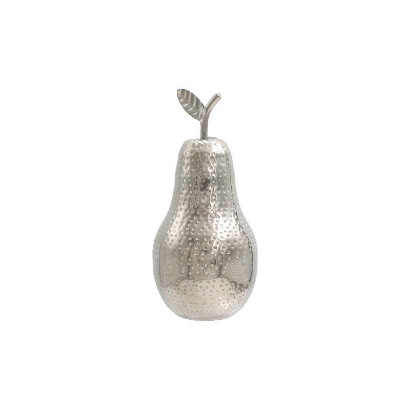Επιτραπέζιο Διακοσμητικό Pears FL232 Fylliana Αλουμινίου Ασημί χρώμα 10x20εκ Επιτραπέζιο Διακοσμητικό Pears FL232 Fylliana Αλουμινίου Ασημί χρώμα 10x20εκ