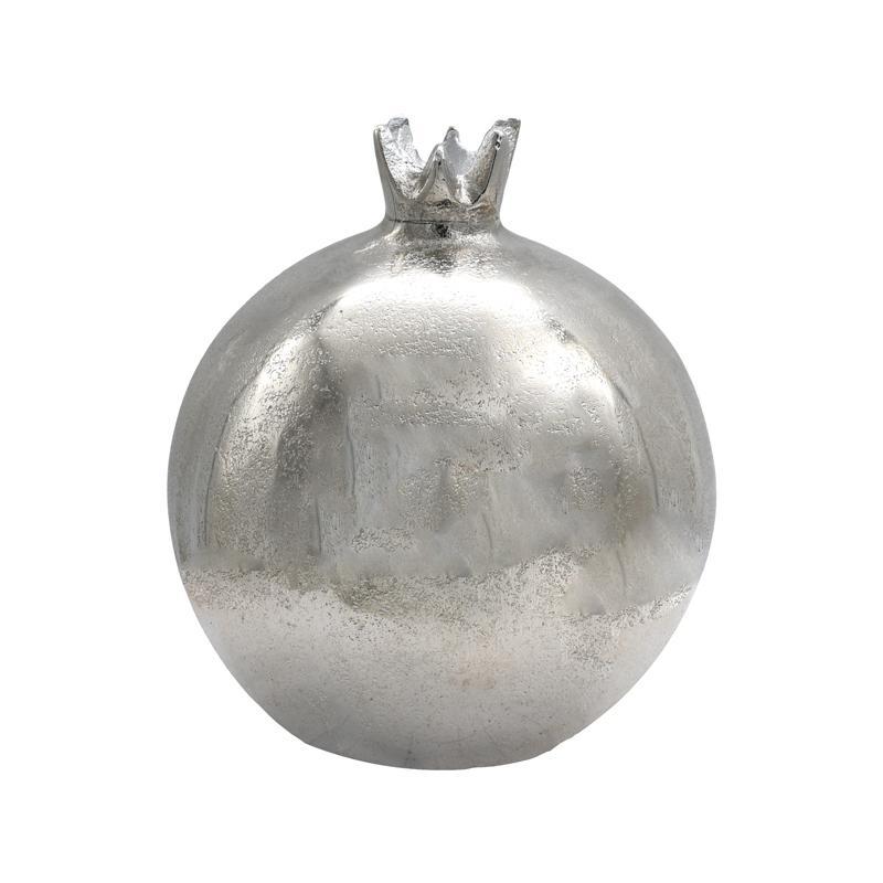 Επιτραπέζιο Διακοσμητικό Ρόδι FL21111 Fylliana Ασημί χρώμα 14x14εκ Επιτραπέζιο Διακοσμητικό Ρόδι FL21111 Fylliana Ασημί χρώμα 14x14εκ