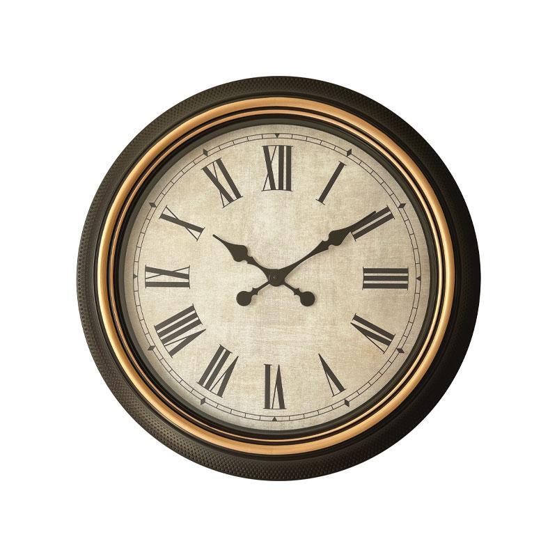 Ρολοϊ τοίχου FL2215 Fylliana Στρόγγυλο Καφέ -Χρυσό και Μπέζ χρώμα 64x64x6εκ. Ρολοϊ τοίχου FL2215 Fylliana Στρόγγυλο Καφέ -Χρυσό και Μπέζ χρώμα 64x64x6εκ.