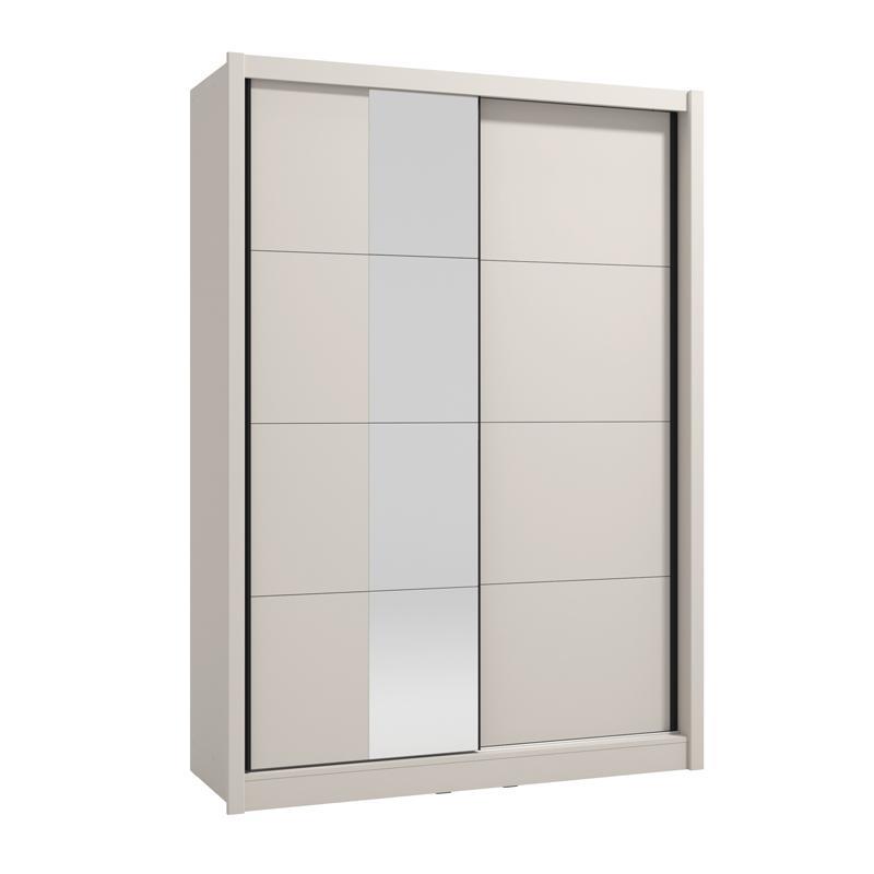 Ντουλάπα Συρόμενη ALBI 150 OG Δίφυλλη Cashmere 155x60x216 εκ. Ντουλάπα Συρόμενη ALBI 150 OG Δίφυλλη Cashmere 155x60x216 εκ.