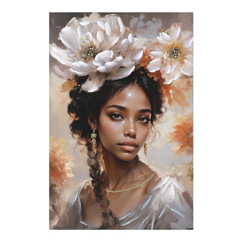 Πίνακας σε Καμβά Lilibet Inart 60x2.5x90εκ.