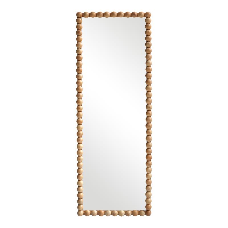 Καθρέπτης Τοίχου Ledalo Φυσική Ξύλο 45x4.5x130εκ.