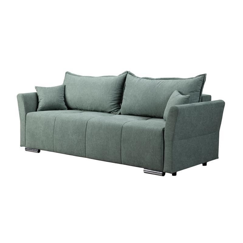 Καναπές - Κρεβάτι ALEGRO Ύφασμα Πράσινο 232x95x75εκ. Καναπές - Κρεβάτι ALEGRO Ύφασμα Πράσινο 232x95x75εκ.