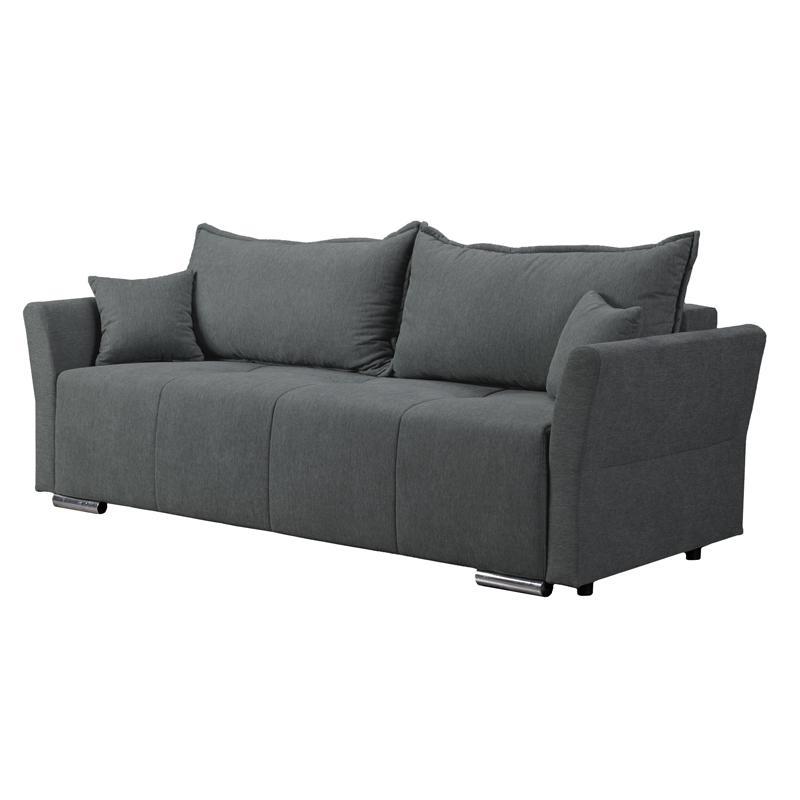 Καναπές - Κρεβάτι ALEGRO Ύφασμα Γκρί 232x95x75εκ. Καναπές - Κρεβάτι ALEGRO Ύφασμα Γκρί 232x95x75εκ.