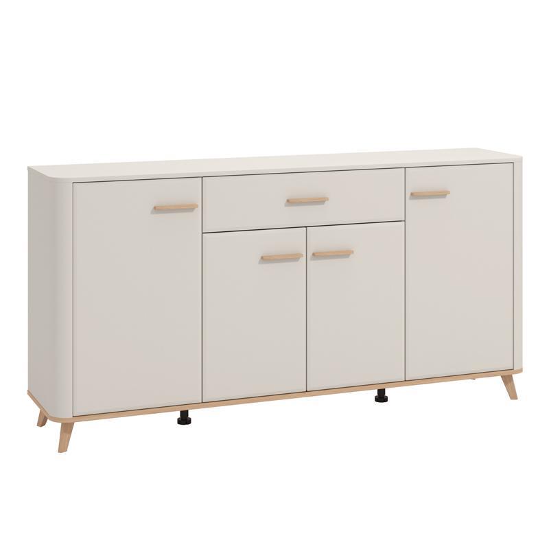 Μπουφές DARWEN 180 4K1F4V Cashmere - Artisan Oak 180x40x90εκ. Μπουφές DARWEN 180 4K1F4V Cashmere - Artisan Oak 180x40x90εκ.