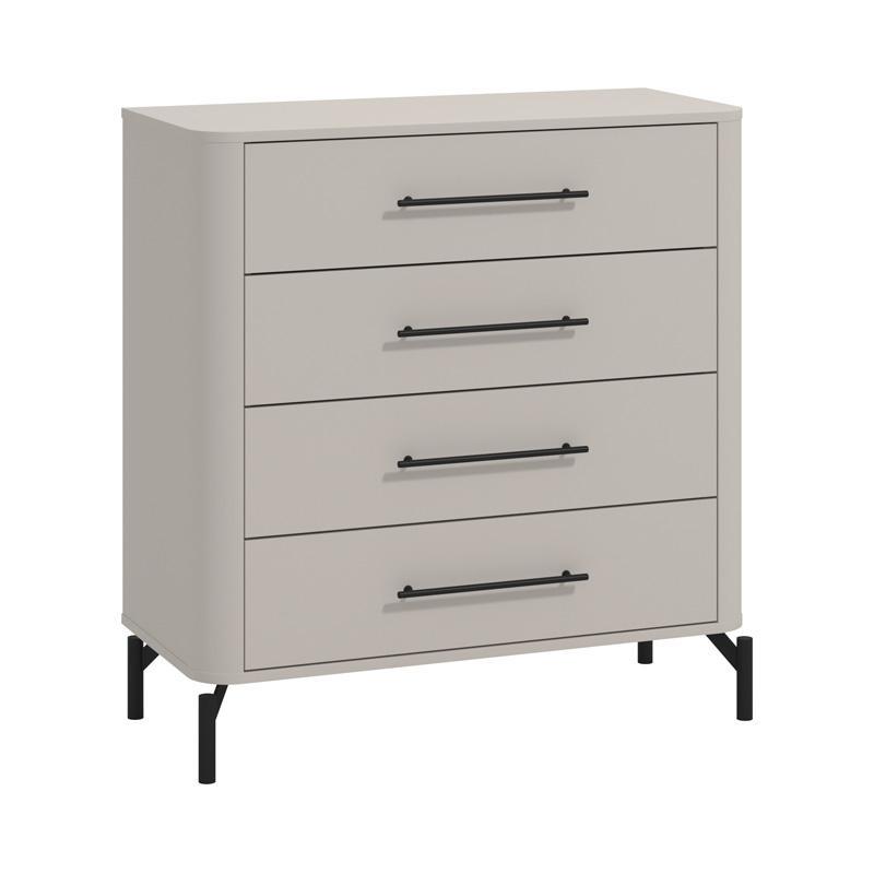 Συρταριέρα SERDICA 90 4F Cashmere 90x40x94εκ. Συρταριέρα SERDICA 90 4F Cashmere 90x40x94εκ.