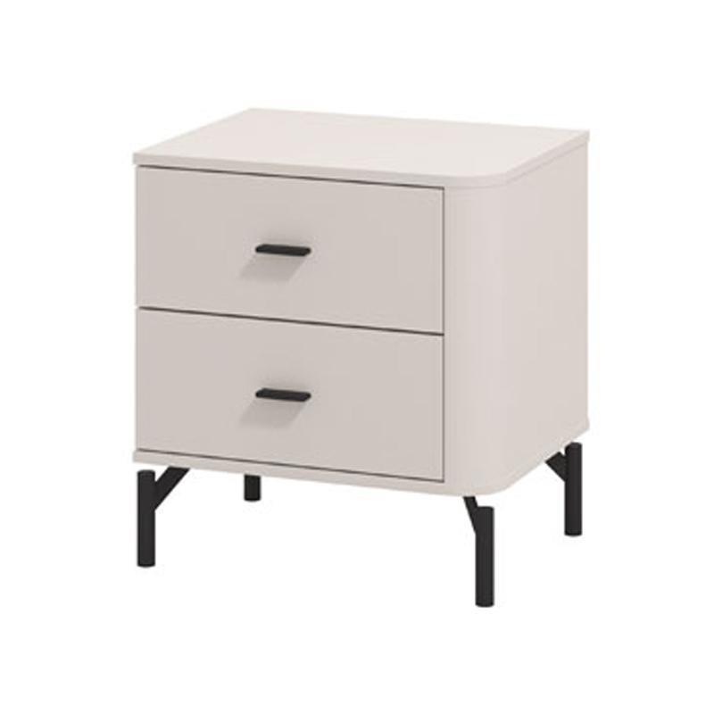 Κομοδίνο SERDICA NO2F Cashmere 52x40x56εκ.