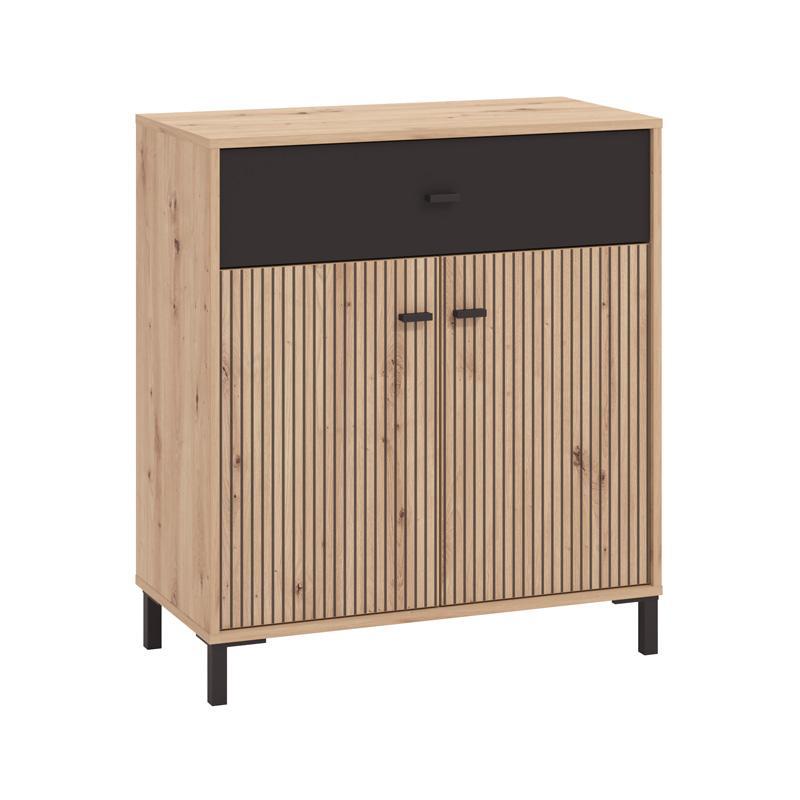 Κομότα - Μπουφές Avignon 80 2K1F2V Artisan oak 80x40x90εκ. Κομότα - Μπουφές Avignon 80 2K1F2V Artisan oak 80x40x90εκ.